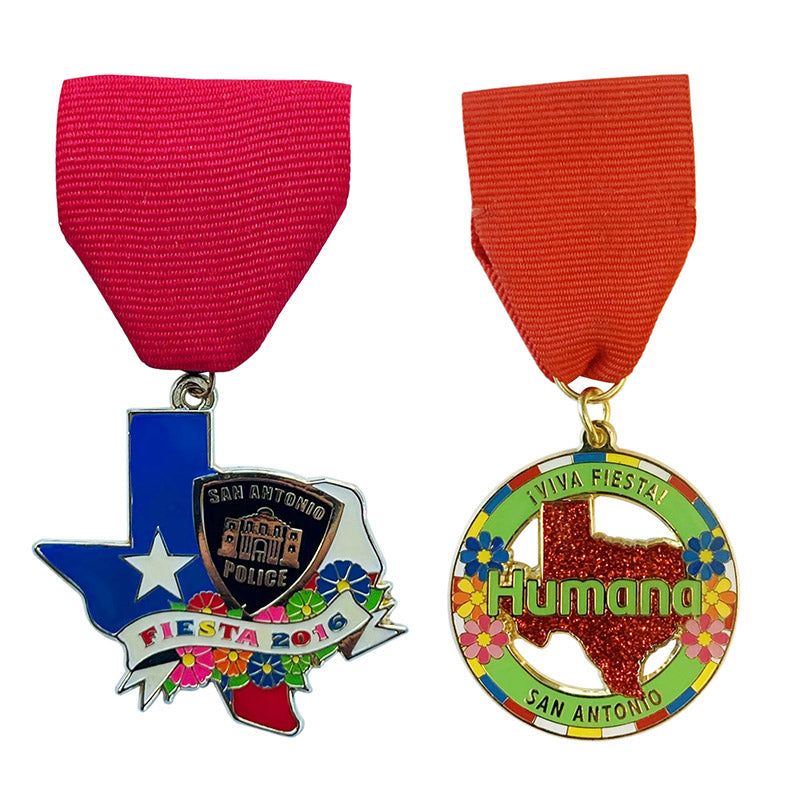 Custom Fiesta Medals San Antonio Tx for public service and city events