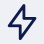 Lightning Bolt Icon Featuring A Dark Blue Flat Design Symbolizing Speed Power and Energy
