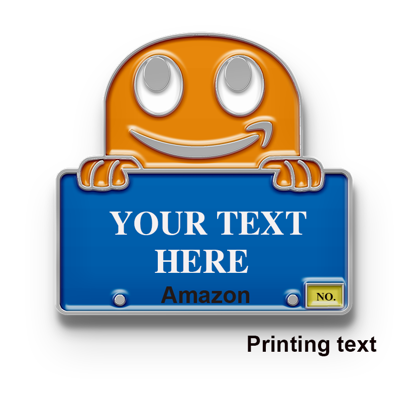 Custom Amazon Printing Logo Peccy Pin