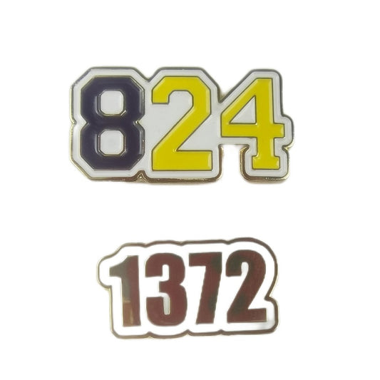 Custom Number Pins