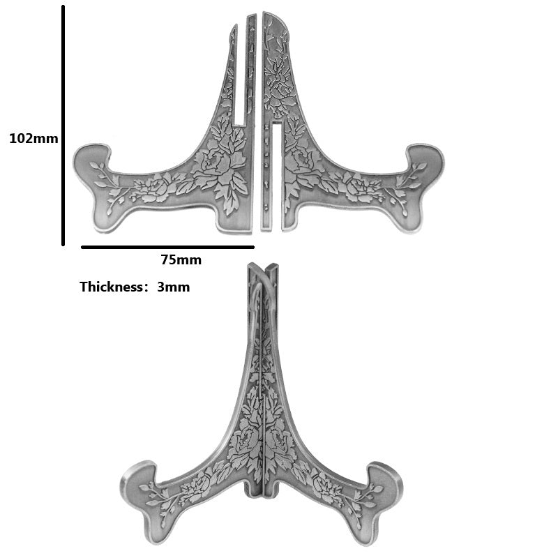 silver salver stand