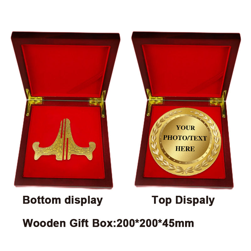 award plaque wodden gift box