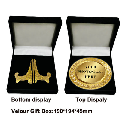 award plaque velour gift box