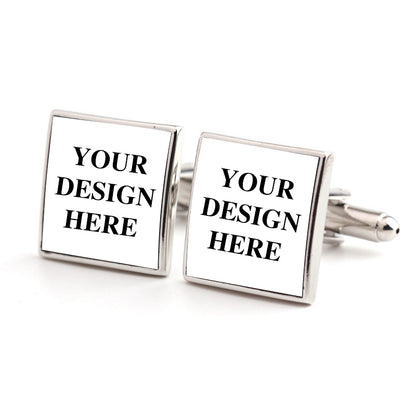 Promote your brand in style with these personalized cufflinks, expertly engraved with your logo for a professional look at any business event or formal occasion.