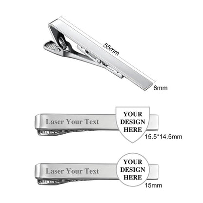 Personalized tie bar for professional wear.