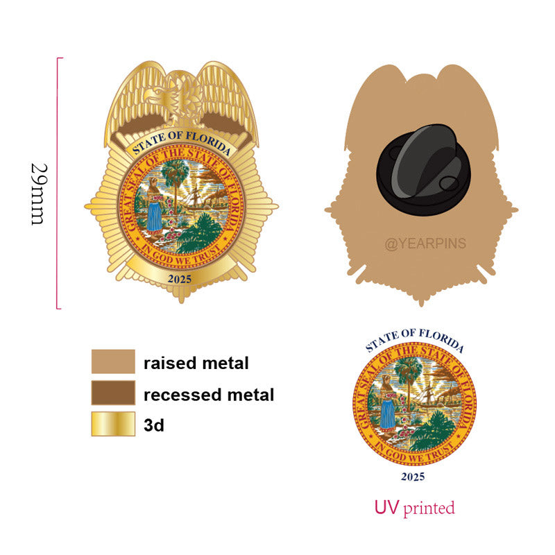 Police  Sheriff  Badge  flow  2