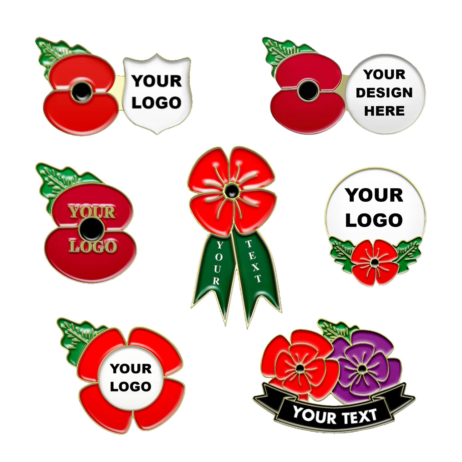 Poppy Pins