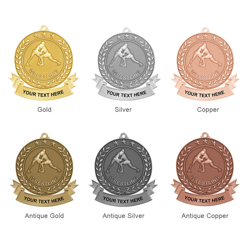 wrestling olympics medals