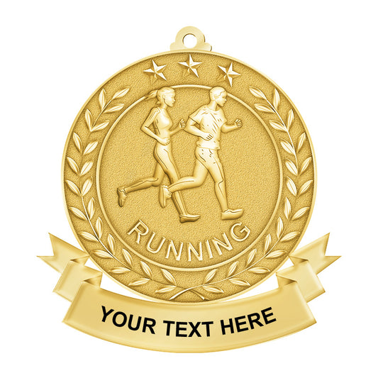 5k race medals - gold