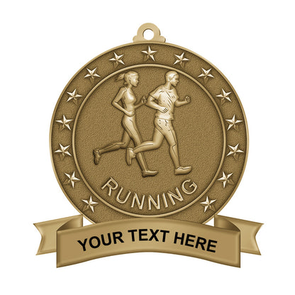 athletic medal - gold