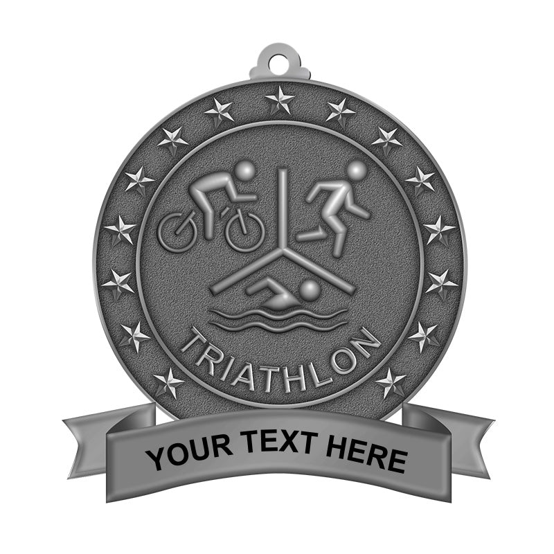 silver medal triathlon