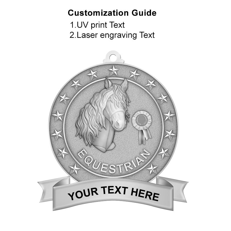 equestrian silver medal