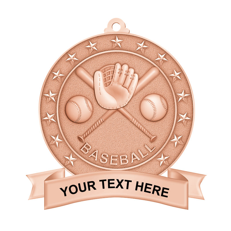 baseball medals near me - copper