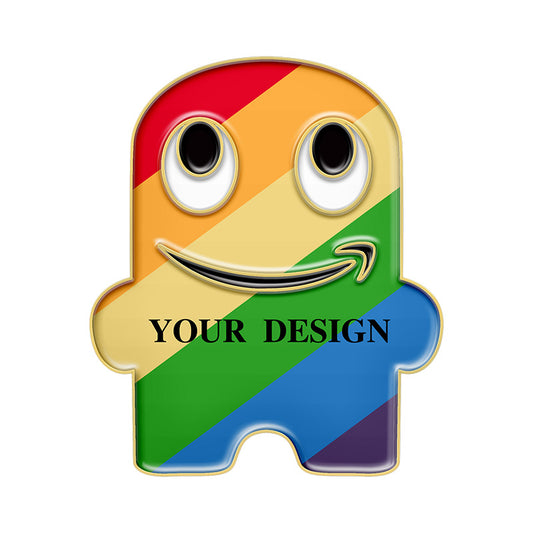 Peccy Pins with Custom Design
 - Gold