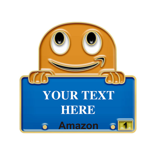 Peccy Pins with Custom Text - Gold