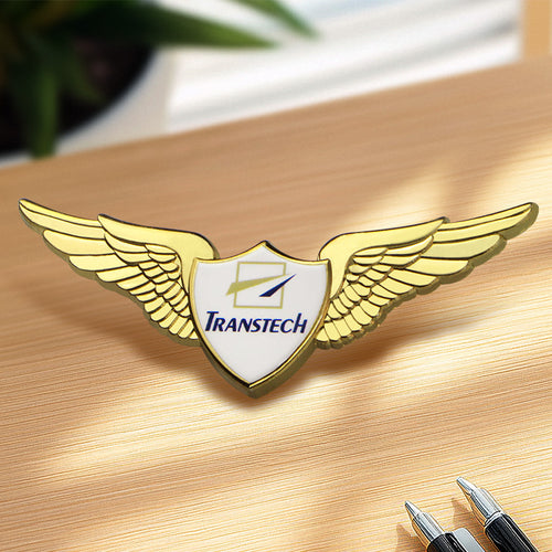 wing pin - gold 