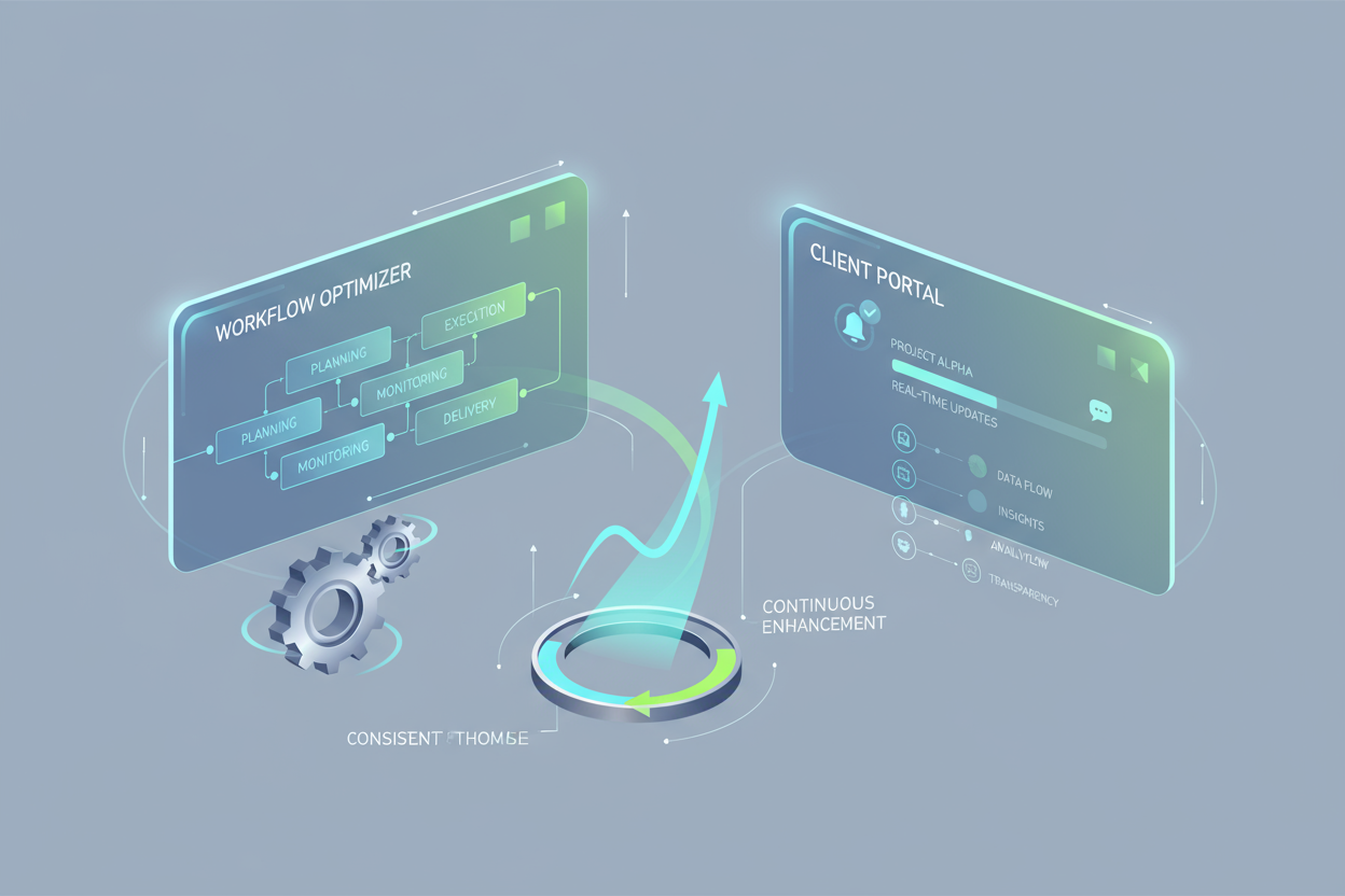 Digital management tools deliver consistent quality, reduce turnaround times, and keep our clients informed