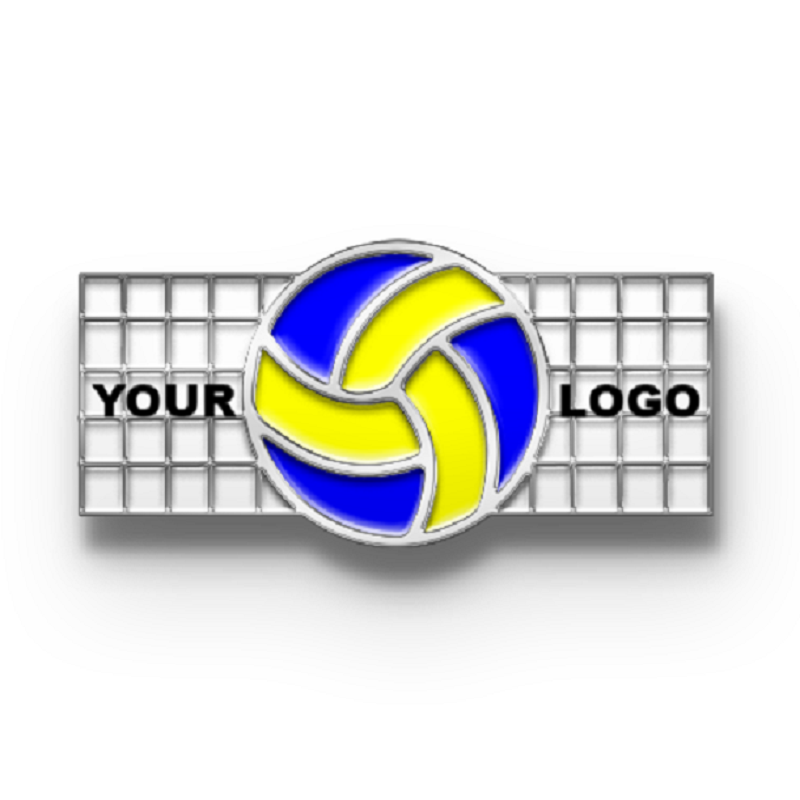 Custom Sport Team Logo Volleyball Trading pins