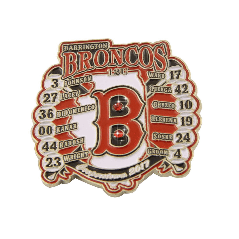 crystal pin