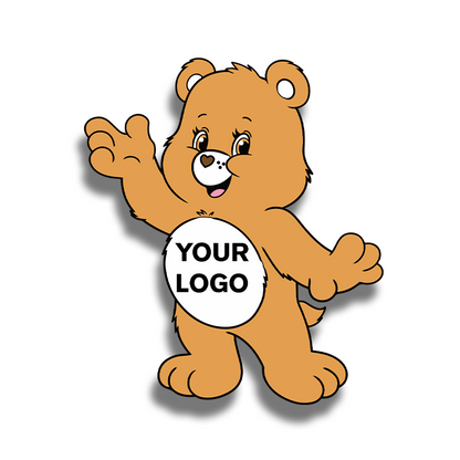 Custom Care Bear Pins with Your Logo