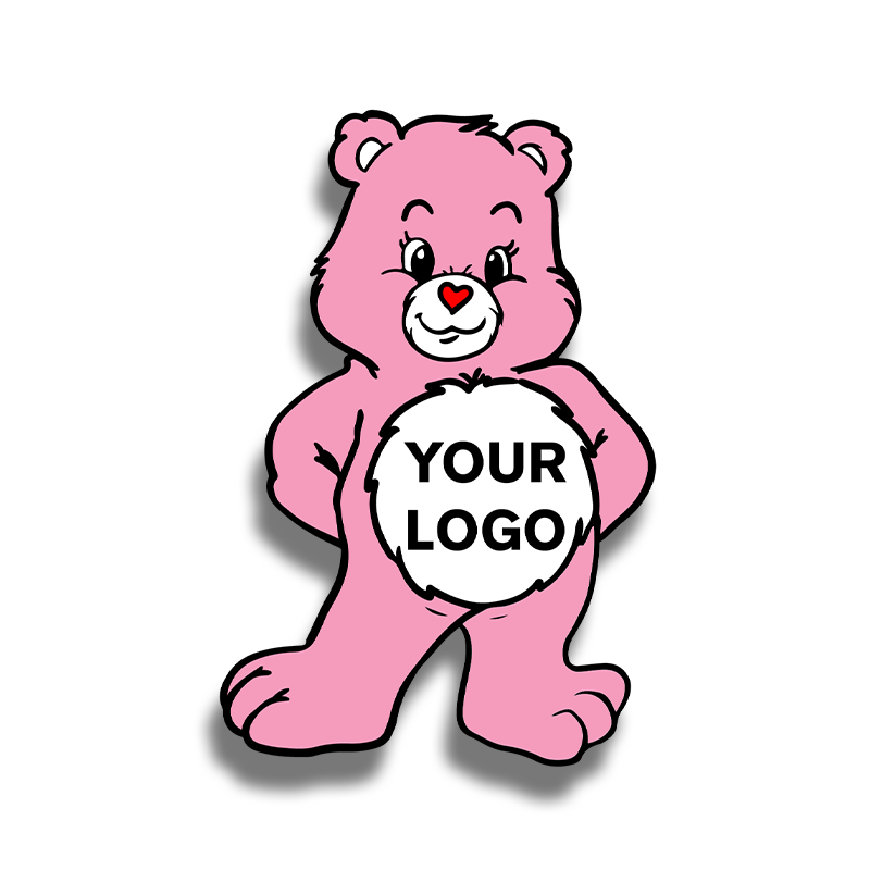 Custom Care Bear Pins with Your Logo