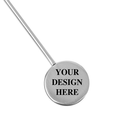 Custom Coffee Stirrers - Stainless Steel