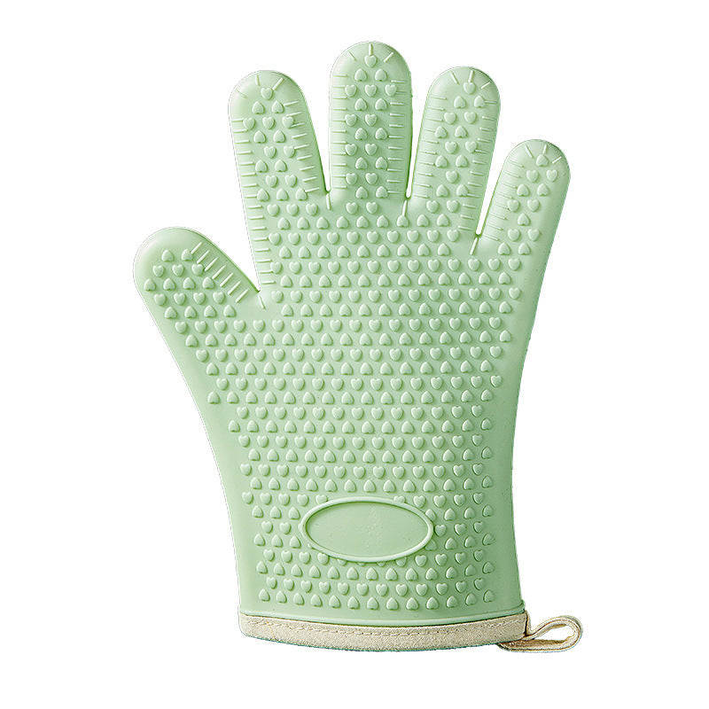 Personalised heat resistant Silicone Oven Gloves