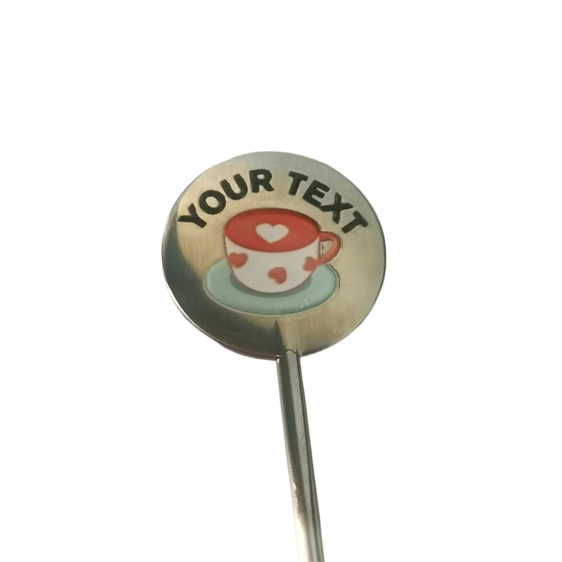 Custom Coffee Stirrers - Stainless Steel