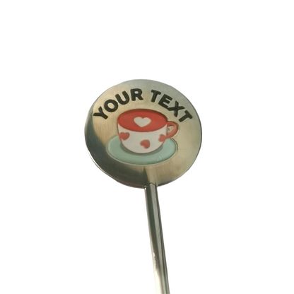 Custom Coffee Stirrers - Stainless Steel