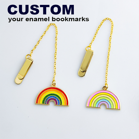 Custom Enamel Metal Bookmarks