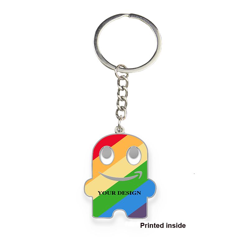 Custom Amazon Employee Pride Peccy Keychian