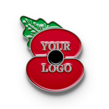 Custom Poppy Logo Badge