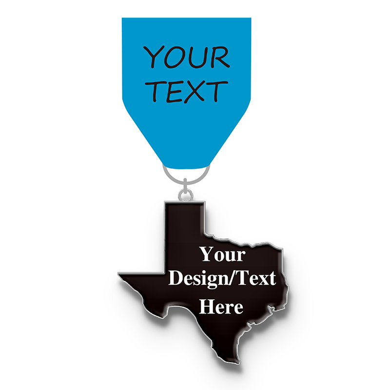 Personalised san antonio texas fiesta medal