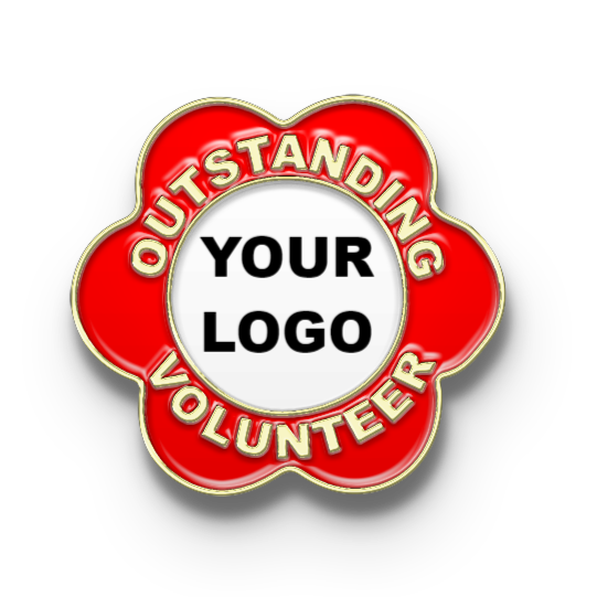 Custom Volunteer Pin