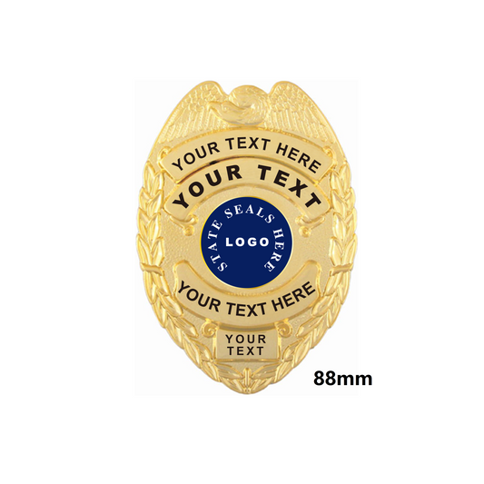 Custom Police badge