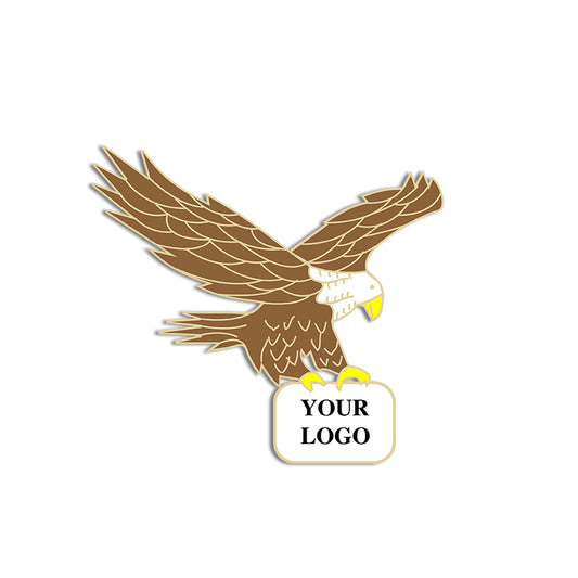 Custom Vintage Eagle pin with your Logo
