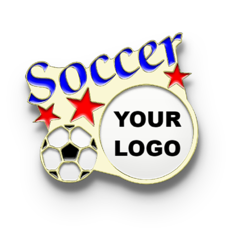 Custom Sport Team Logo Soccer Trading pins