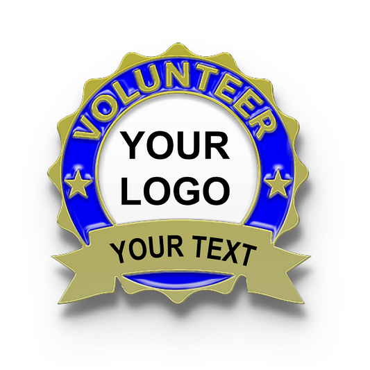 Custom Volunteer Pin