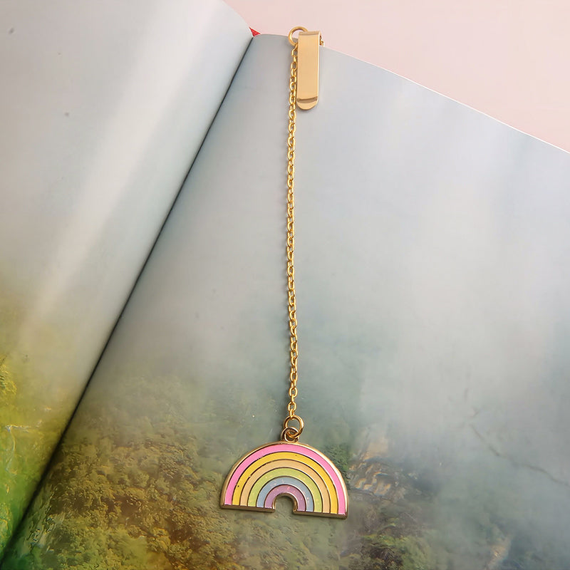 rainbow metal bookmarks