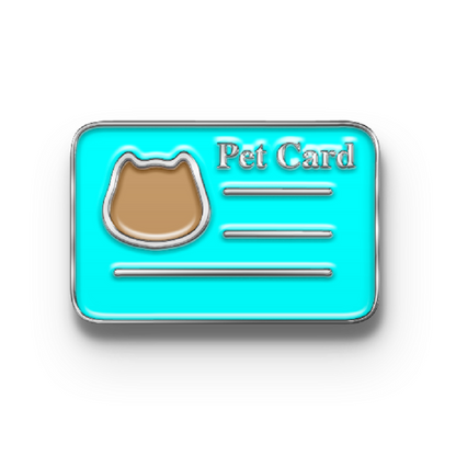 Custom Cute Pet Card Pins with Your Logo