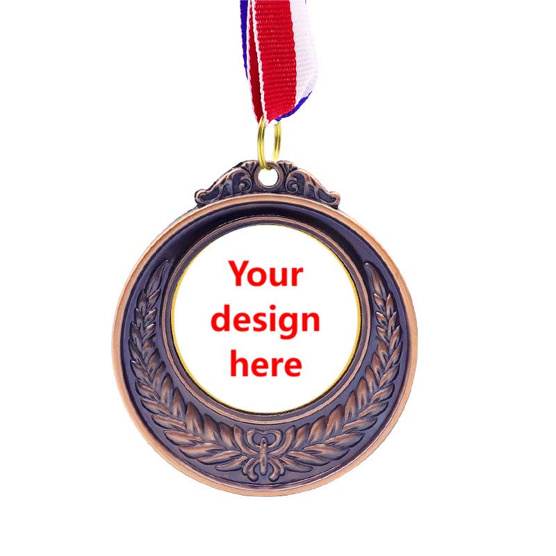 rush custom medals copper 3D