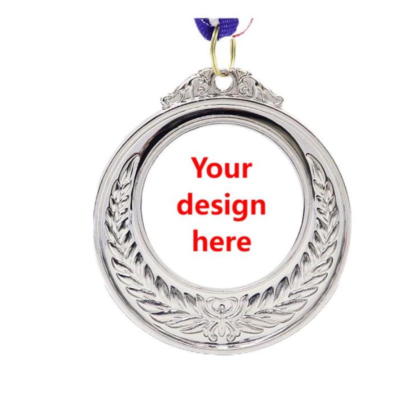 rush custom medals silver 3D