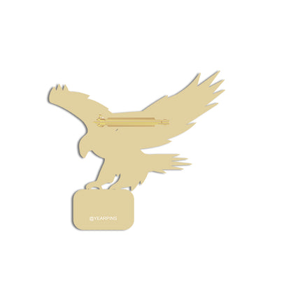 Custom Vintage Eagle pin with your Logo