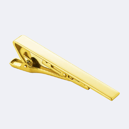custom logo with tie clips for men