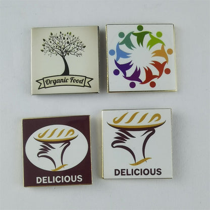 uv printed pins-square