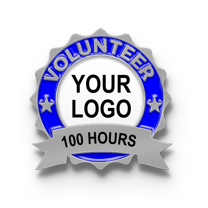 Custom Volunteer Pin