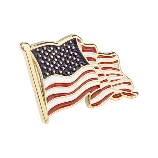 American flag lapel pins