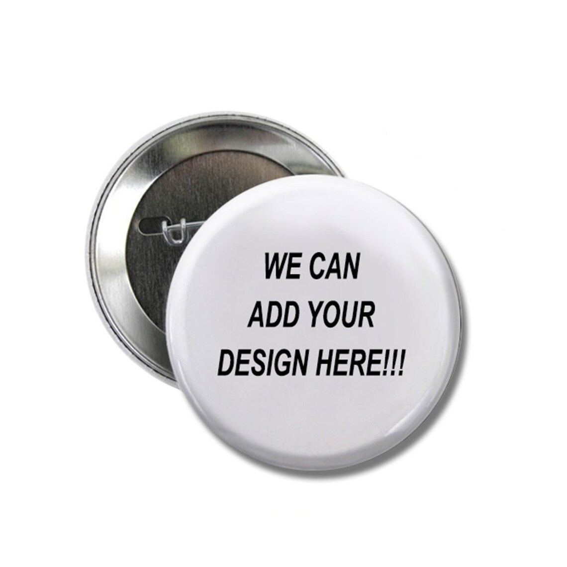Custom Pin Button Badge