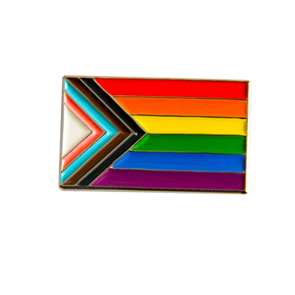 LGBT-Fortschritt stolz Emaille-Pin 