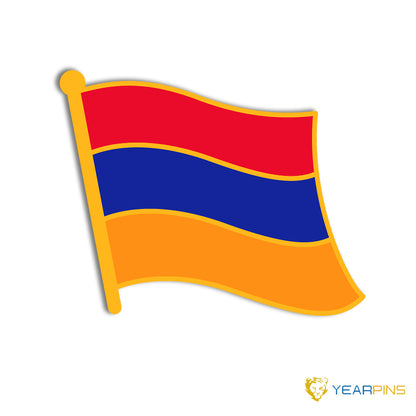 Armenia Single Flag Pin